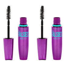 Maybelline Makeup Volum' Express The Falsies Washable Mascara, Πολύ Μαύρο, 2 τεμάχια.