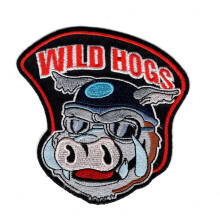 Wild Hogs Brodeerattu rauta Ompele Biker Patch (4.0 X 4.0)