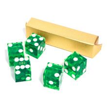 GSE Games & Sports Expert AAA 19mm Pro Vegas Casino Craps Dice Set of 5