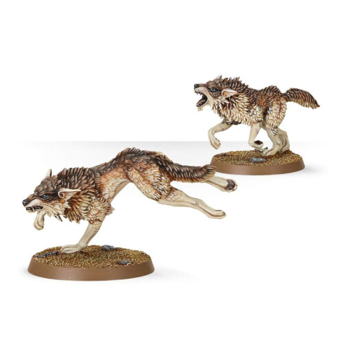 Games Workshop 99120101221" Space Wolves Fenrisian Wolf Pack Kunststoffset 2