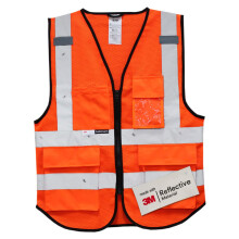 Salzmann 3M Multi-Pocket Safety Vest - Reflective High Visibility Vest