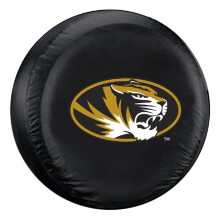Housse de pneu unisexe NCAA Missouri Tigers Housse de pneu Missouri Tigers noire