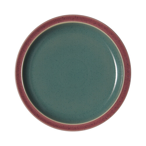 Denby Denby HRL-003RG Πιατέλα Γεύματος Harlequin, Κόκκινη/Πράσινη