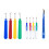 Ultima 9 Piece Colorful Seam Ripper Assortment - 8 Stitch Rippers (4 L 2