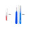 Ultima 9 Piece Colorful Seam Ripper Assortment - 8 Stitch Rippers (4 L 5