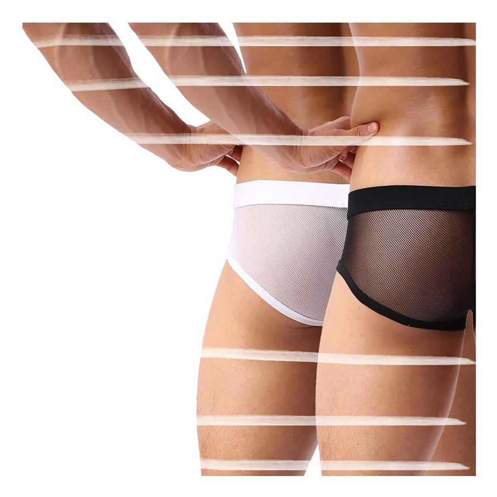 Boxer sexy pour homme Evankin en maille respirante taille basse pour gay