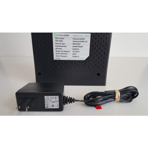 ZyXEL C3000Z Modem CenturyLink 2