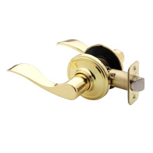 Copper Creek Hardware WL2220PB Door Lever  3"" x 5"" x 6.8""  Polished Brass  1 Count (Pack of 1)