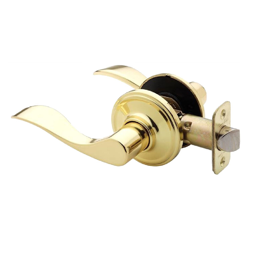 Photos - Door Handle Copper Creek Hardware WL2220PB Door Lever 3"" x 5"" x 6.8"" Polished Brass 1 Count (Pack of 1)