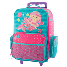 Stephen Joseph Kids Classic Rolling Luggage Mermaid one Size