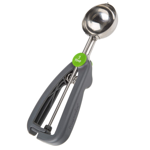 Prep Solutions by Progressive Quick Release Cookie Scoop  3 evokanl. Szrke