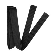 Hithop 8.6ft lng mjukt svart blte fr kampsport karate taekwondo judo