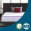 LUCID 2 Inch Lavendel Infused Memory Foam Matrastopper - Geventileerd 5
