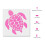 Turtle Stencil - Turtle Havskildpadde Stencil Turtle Decal Turtle Art Turtle Stencil 2