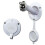 Scandvik 10029P Part Replacement Cup and Cap for Recessed Shower 4