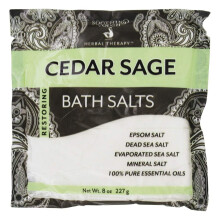 Soothing Touch Bath Salts Pouch  Cedar Sage  8 Ounce