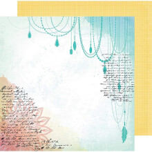 AMERICAN CRAFTS Obojstrann kart n Shine Brightly All The Good Things 30,5 x 30,5 cm
