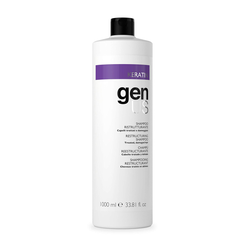 Genus Keratin Restructuring Shampoo 1000Ml Large