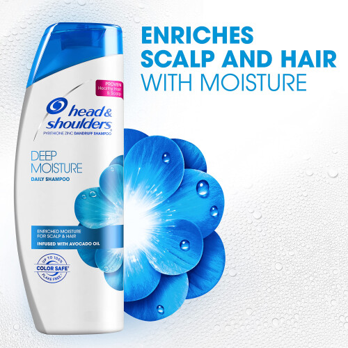Head & Shoulders Deep Moisture Schampo 12,8 fl oz, 1-pack 2