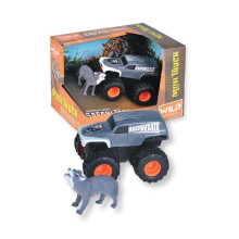 Wild Republic Wolf and Truck Adventure Gifts til Kids Imaginative Play Toy 4 """"