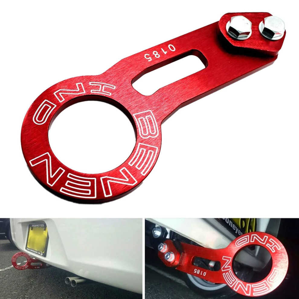Rear Tow Towing Hook For Universal Car Auto Trailer Ring Aluminum Allo 700828048795