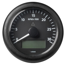 uflex VDO Marine 3-3/8"" (85MM) VIEWLINE - Tachometer W/Multi