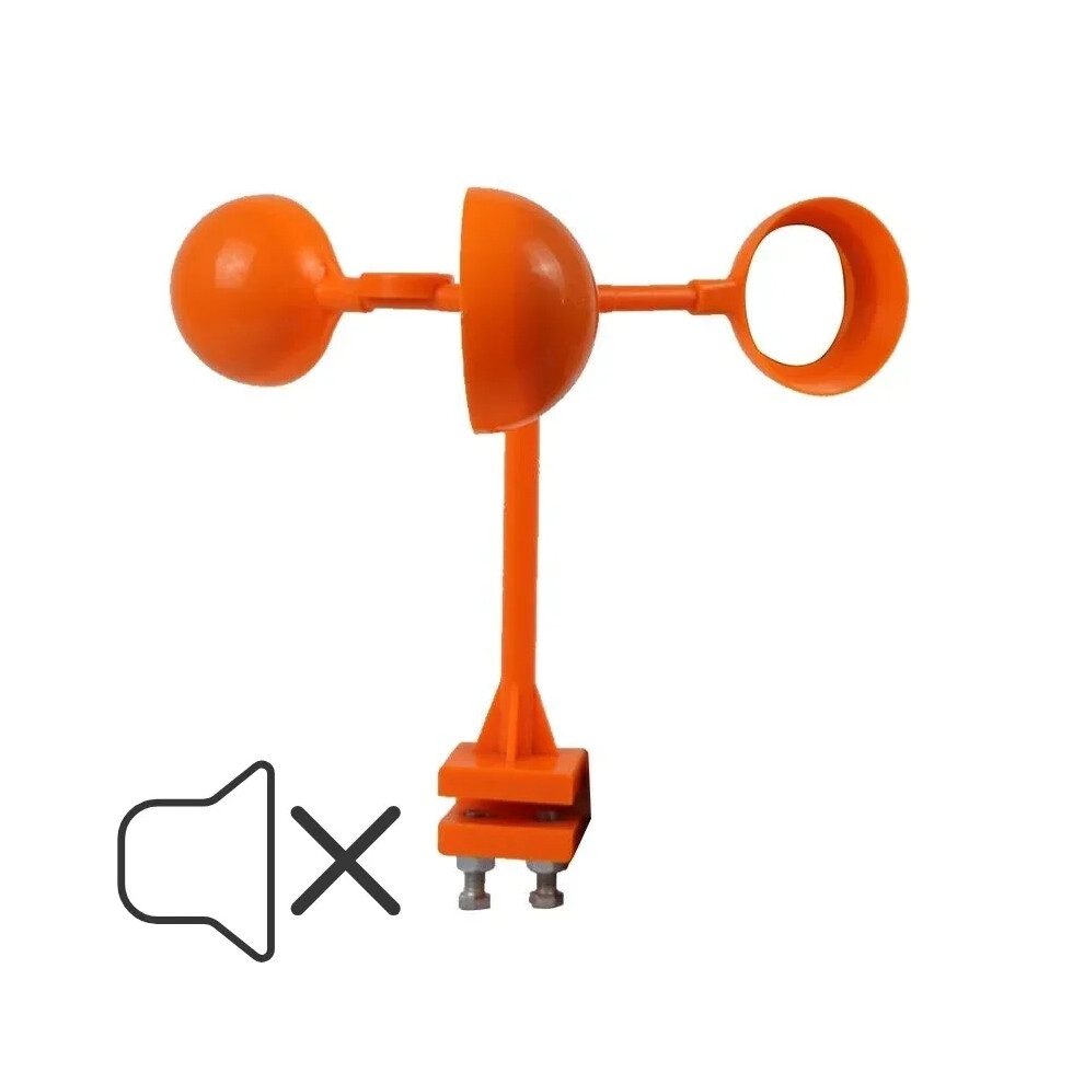 (No sound  A) Garden Vegetable Field Ultrasonic Sunbird Pest Dewormer 360 Degree Rotating Reflector-image-OPC-PG95W25-NEW