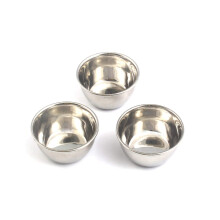 Odontomed2011 Set de 3 bol de amestecare din o?el inoxidabil de 4,5 """" larg 2 """" ODM profund