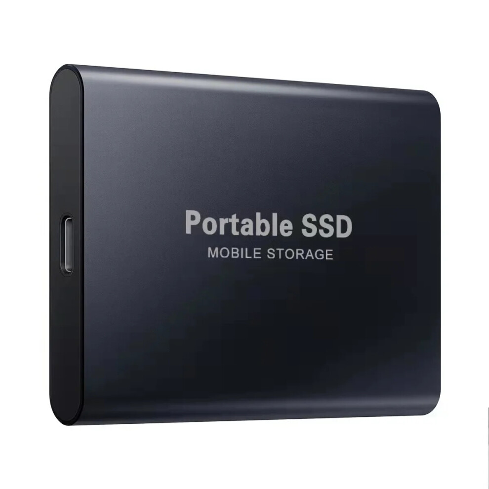 (Black) Portable SSD 1TB External Hard Drive High-speed Mobile Solid State Drive External Storage-image-OPC-PG95WXH-NEW