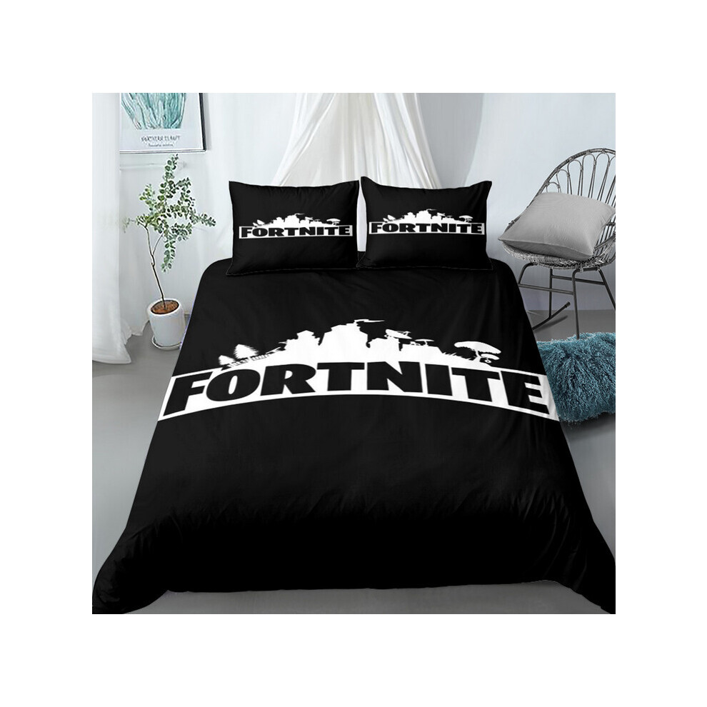 Bghone (Style 14, Single) (Style 03, Single) Fortnite Bedding Single Double Duvet Cover Uk