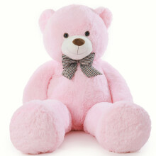 (pink, 4 Feet) Big Teddy Bear 121.92cm Giant White Soft Stuffed Animals Cute Plush Toy