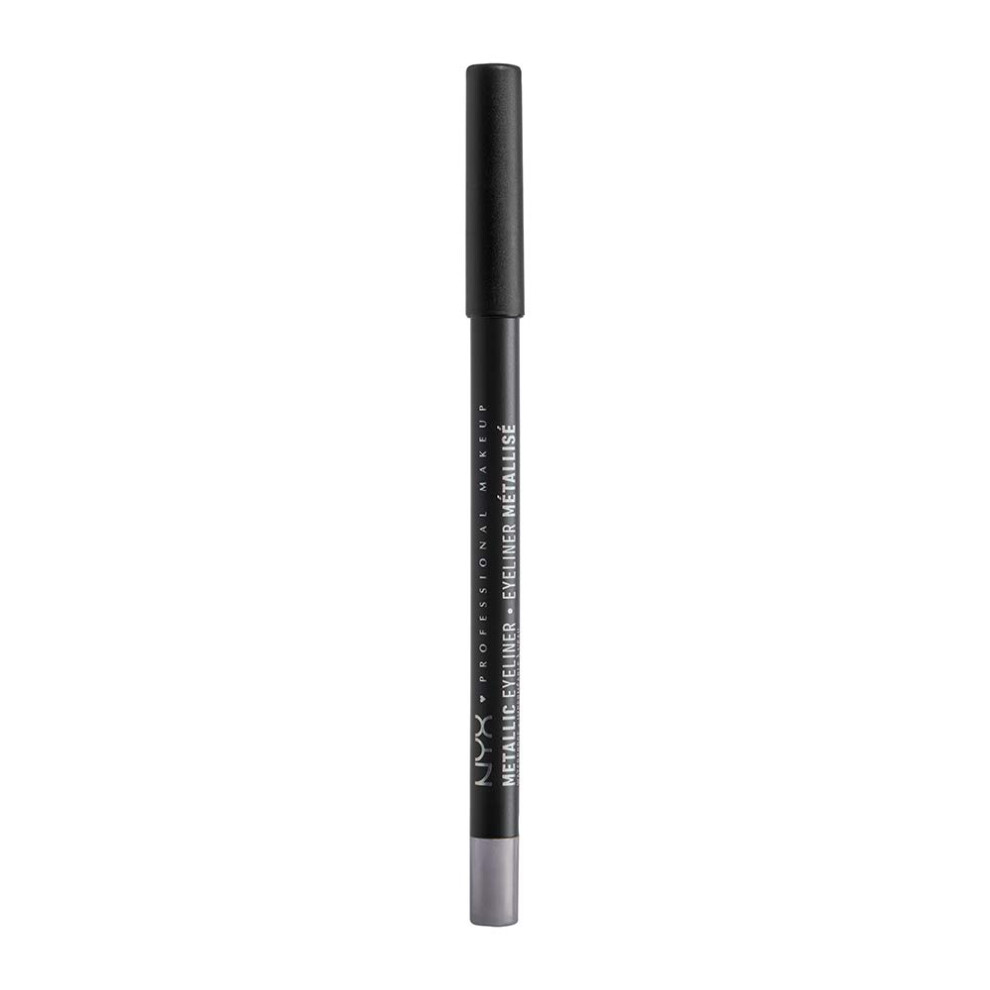 Nyx Professional Makeup Metallic Eyeliner Eyeliner Pencil - Silver-image