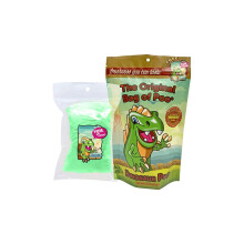 Den originale pose med Poo Dinosaur Poop (gr?n bomuldsslik) til nyheder Poop Gag-gaver