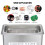 100 ml Digital Ultrasonic Cleaner Gernes Machine de nettoyage 12