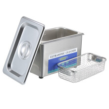 100ml Digital Ultrasonic Cleaner Husholdningsbriller Rensemaskine Rustfrit stål Smykker Renseværktøj Tandbørster Renseinstrument
