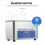 100 ml Digital Ultrasonic Cleaner Gernes Machine de nettoyage 9
