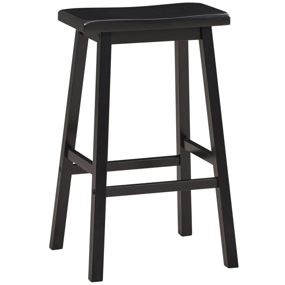 TABOURET DE BAR SANS DOSSIER - NOIR