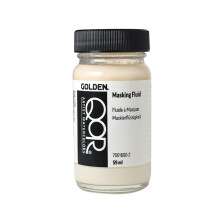 GOLDEN QoR Watercolor Masking Fluid  2 oz jar  Professional Mediums  Grounds  LatexBased