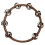 Sawtooth 10 """" Tambourine m?rk plet 5