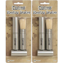 Tim Holtz Distress Blanding Brushes - To pakker - 4 Brush Bundle (Original version)