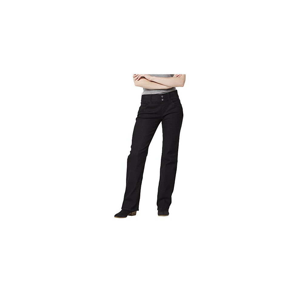 Riders by Lee Indigo Pantalon Bootcut     taille plus lisse pour femme Noir 12