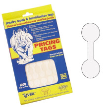 1000 st Smyckereparationspriser och identifieringsetiketter