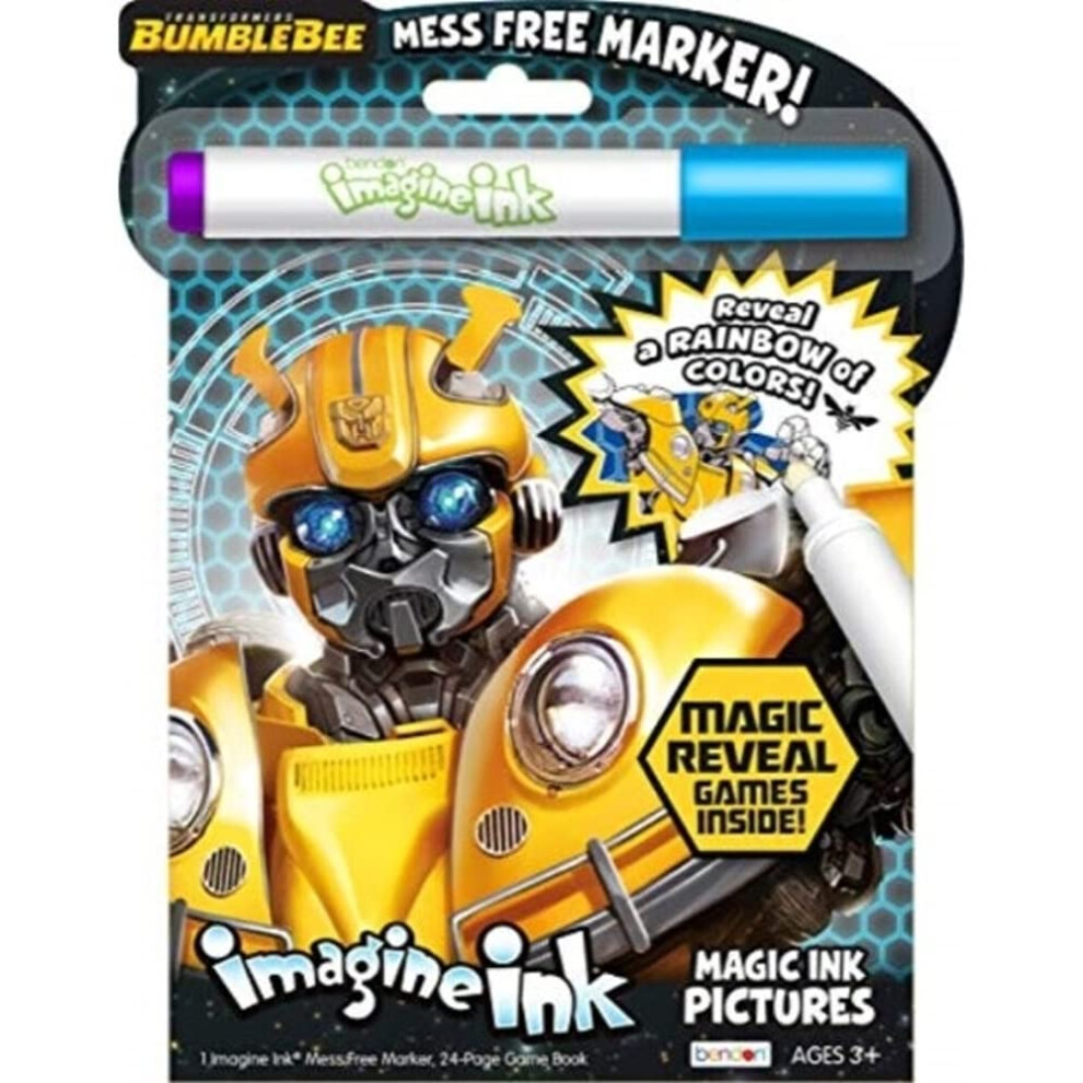 Bendon Mal- Und Besch Ftigungsbuch Imagine Ink Mess Free (Hummel)-image