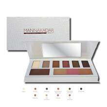 Manna Kadar Goddess Palette Multifarvet ansigts- og ?jenkonturkollektion inkluderer blush highlighters kontur og ?jenskygger