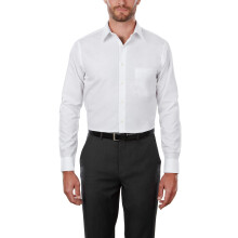Van Heusen frfi magas szabs Poplin (nagy s magas) ing ing fehr 175 nyak 37 -38 ujj X-nagy amerikai