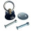4 Pack Round Anchor Point Tie Down Kit  Bolt On Fitting Kit with Quick 2