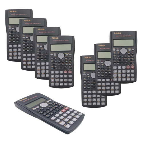 RENUS 8 Packs  2-Line Engineering Scientific calculator Function calcu