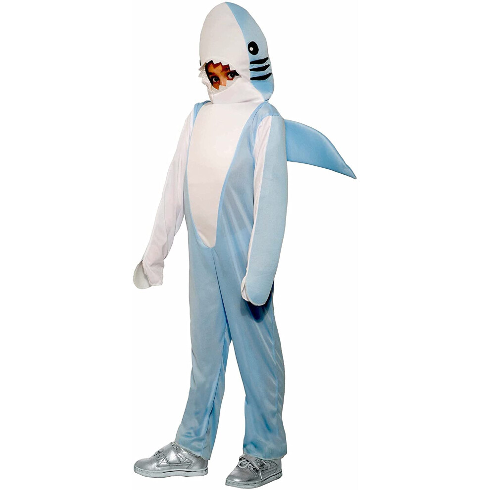 Photos - Fancy Dress Forum Novelties Shark Costume - Includes a Jumpsuit with Attached Hood F80799NS