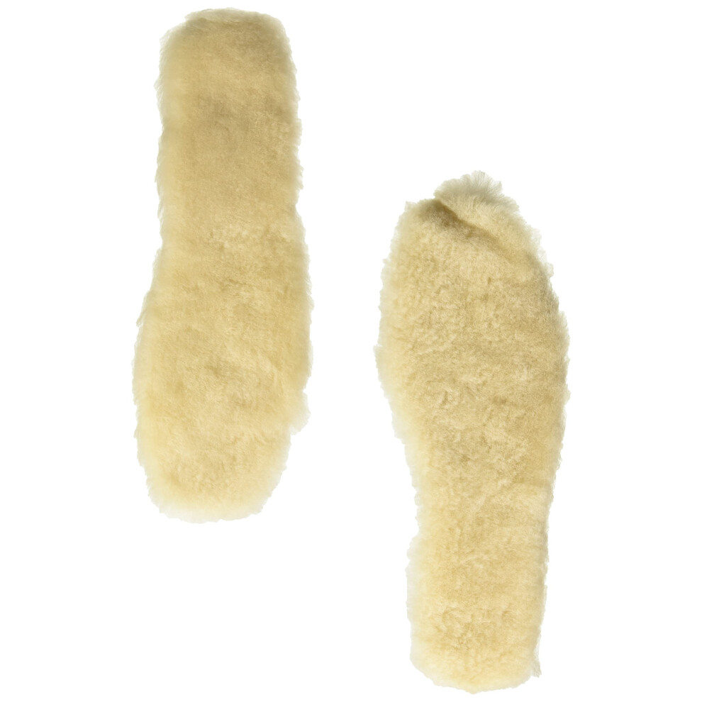 Semelle int   rieure en peau de mouton UGG pour hommes, naturelle, 8 M US