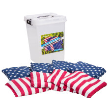 Triumph Sports Triumph Patriotic Stars and Stripes 16 oz. Cornhole-tas